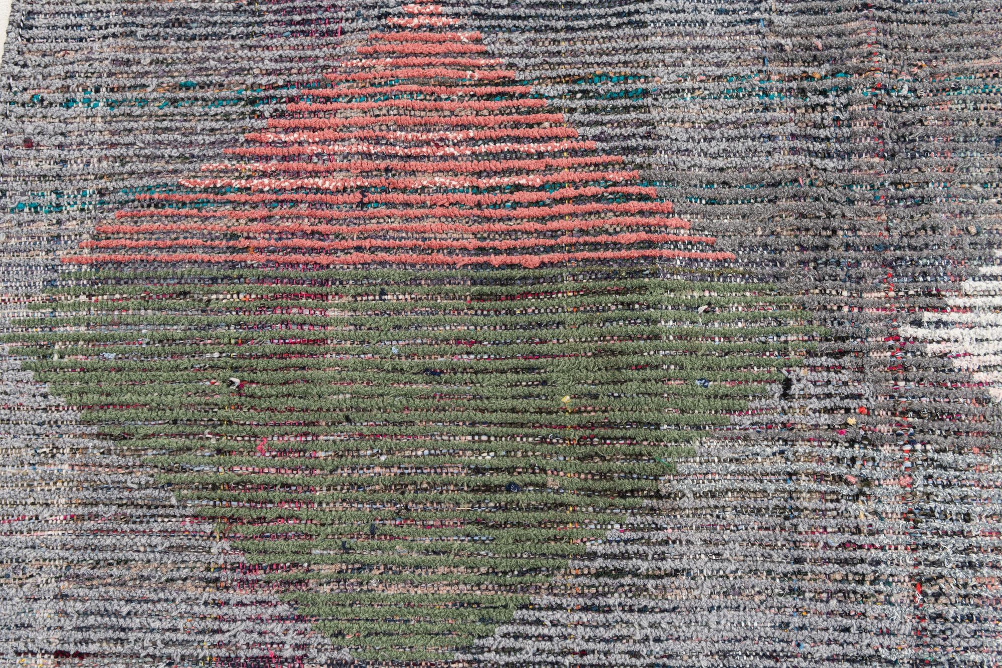 5' 8 x 7' 8 Hand Knotted Moroccan Wool Rug
