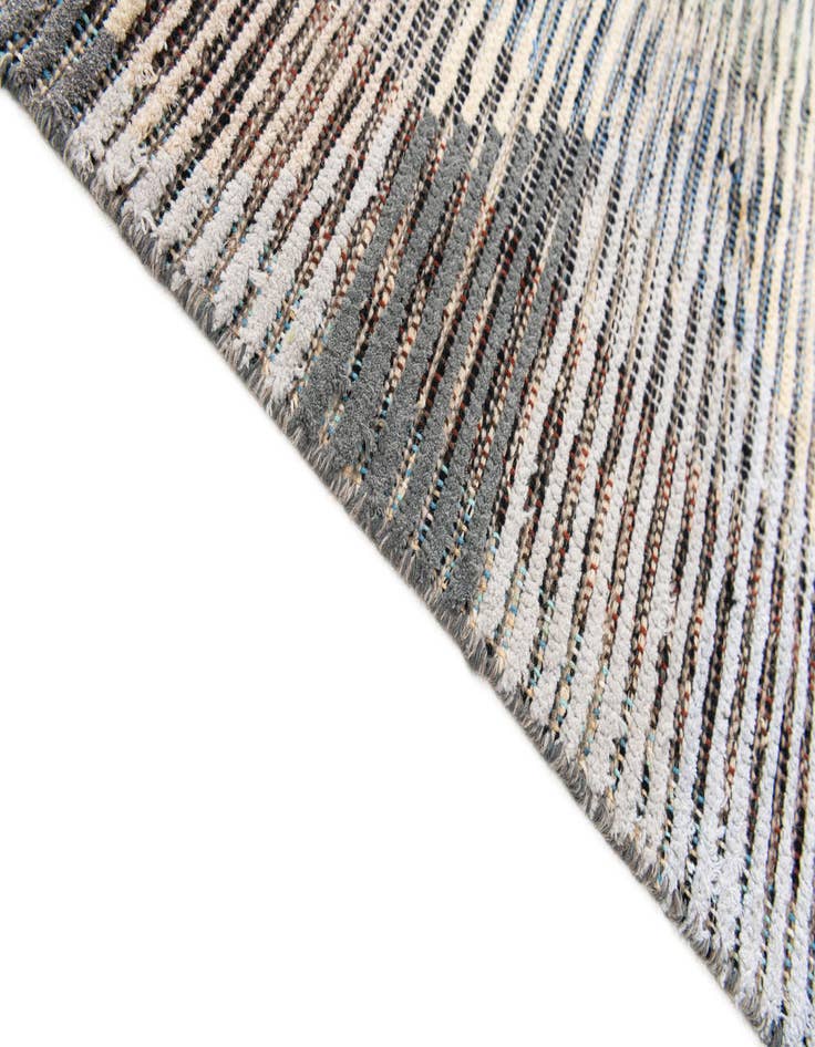 Detail image of 5' 8 x 8' 1  Hand Knotted Moroccan Wool Rug