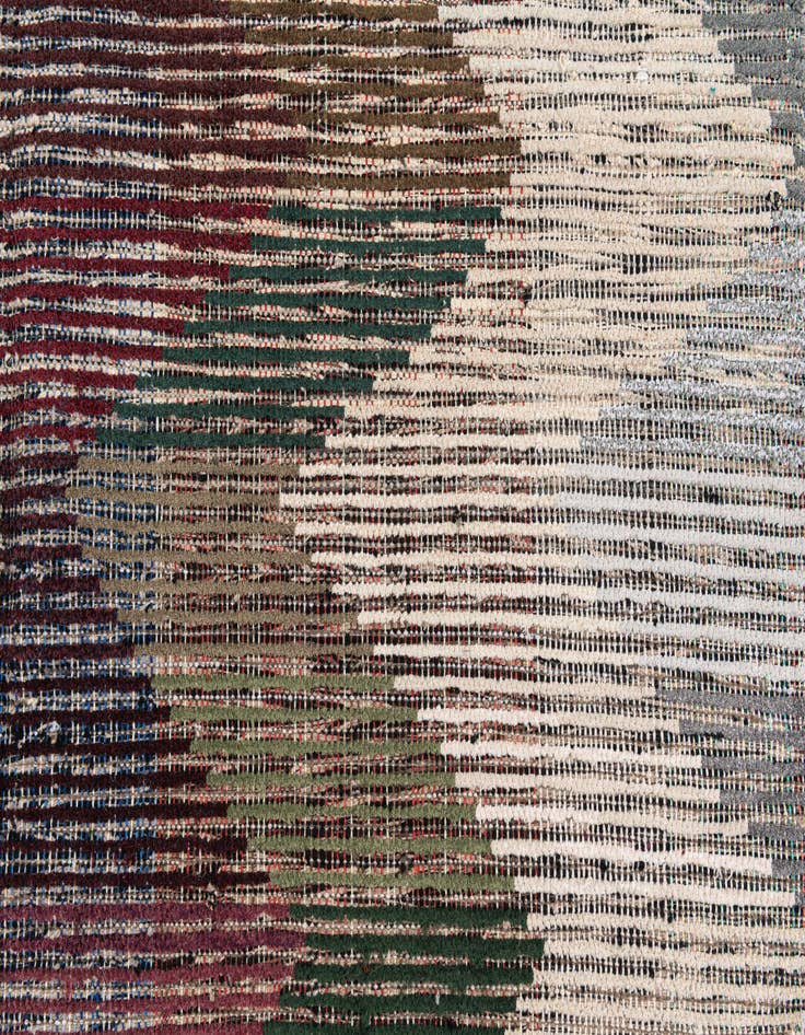Detail image of 5' 8 x 8' 1  Hand Knotted Moroccan Wool Rug