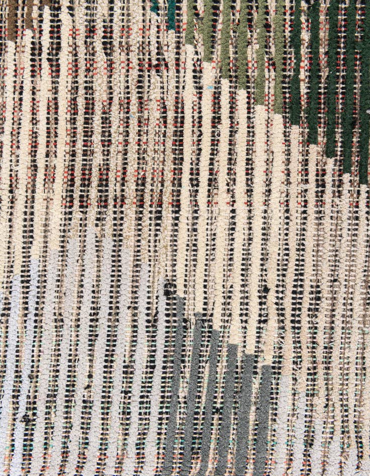 Detail image of 5' 8 x 8' 1  Hand Knotted Moroccan Wool Rug