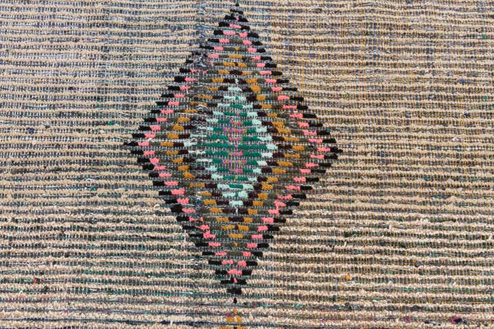 5' 5 x 8' 1 Hand Knotted Moroccan Wool Rug