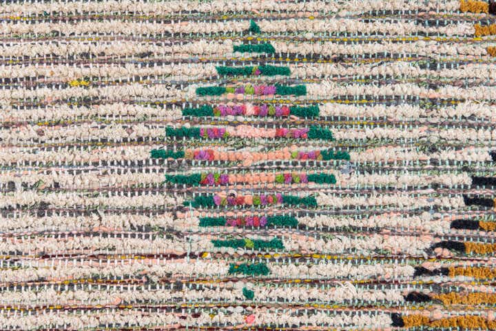 5' 5 x 8' 1 Hand Knotted Moroccan Wool Rug