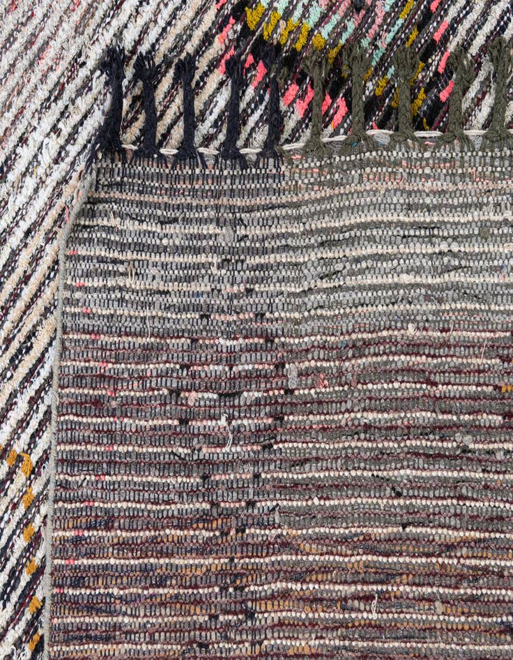 Detail image of 5' 4 x 7' 8  Hand Knotted Moroccan Wool Rug