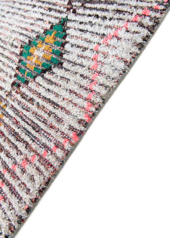 5' 4 x 7' 8 Hand Knotted Moroccan Wool Rug