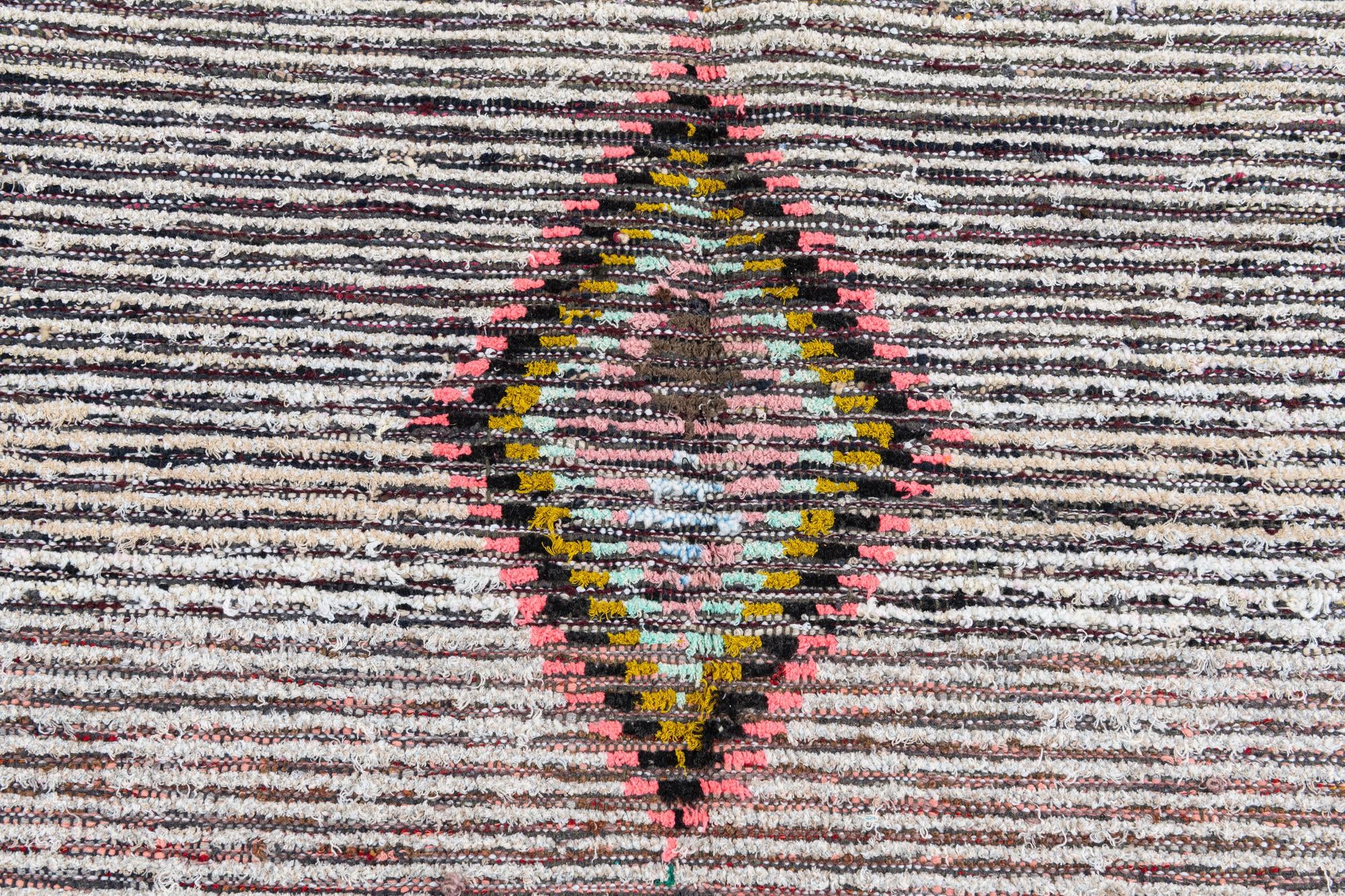 5' 4 x 7' 8 Hand Knotted Moroccan Wool Rug