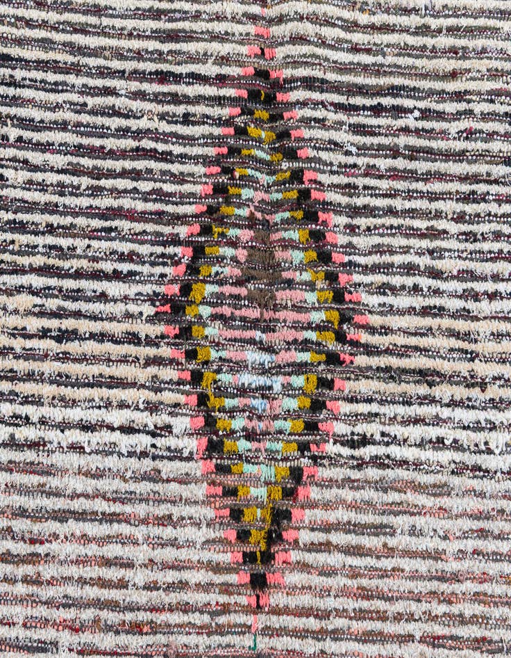 Detail image of 5' 4 x 7' 8  Hand Knotted Moroccan Wool Rug