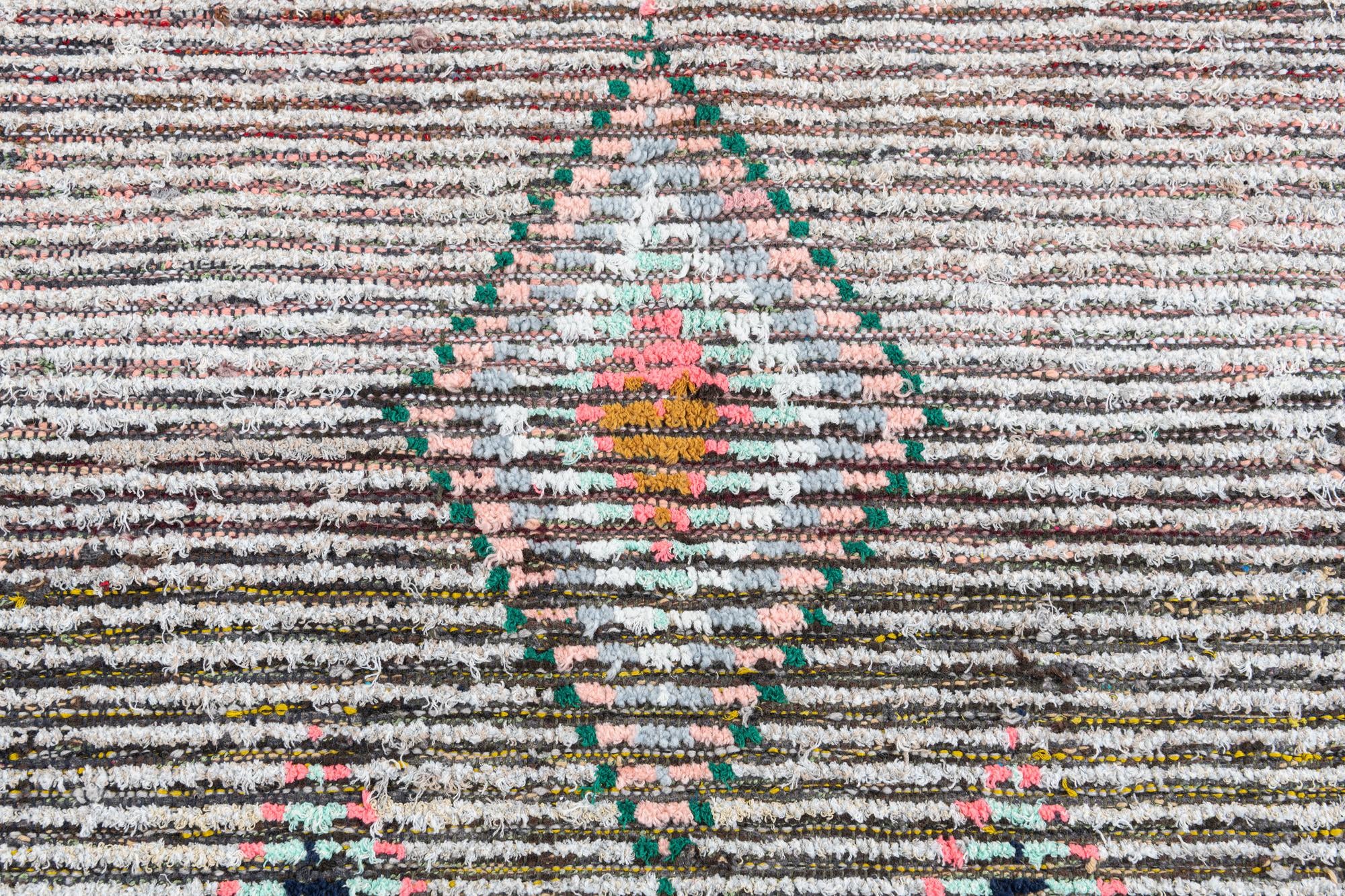 5' 4 x 7' 8 Hand Knotted Moroccan Wool Rug