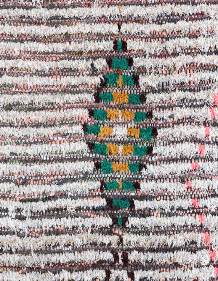 Detail image of 5' 4 x 7' 8  Hand Knotted Moroccan Wool Rug