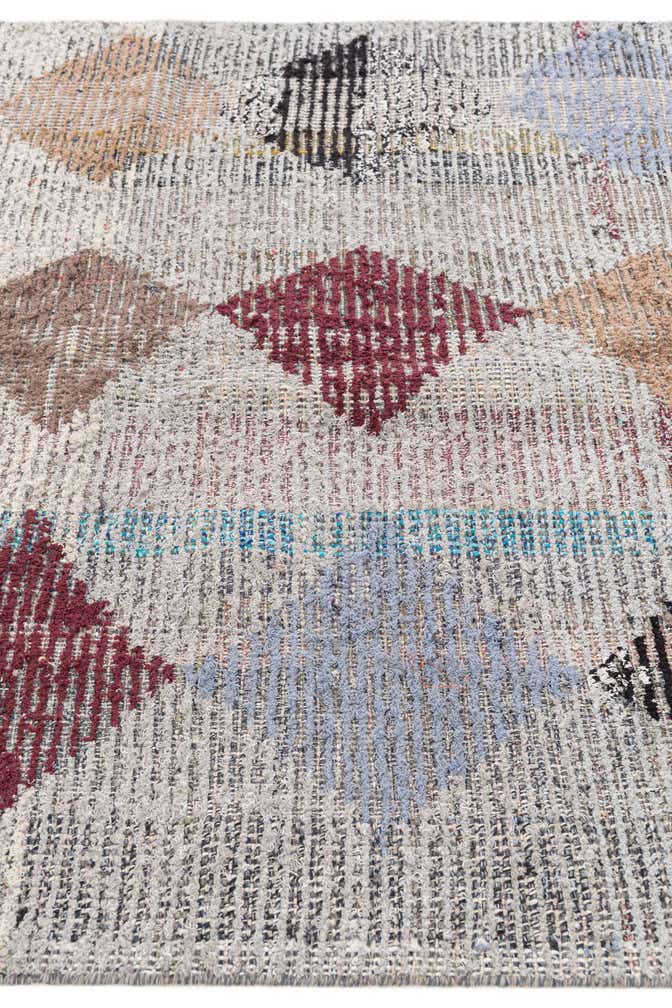 5' 2 x 7' 8 Hand Knotted Moroccan Wool Rug