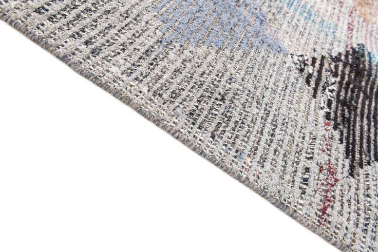 Detail image of 5' 2 x 7' 8 Hand Knotted Moroccan Wool Rug