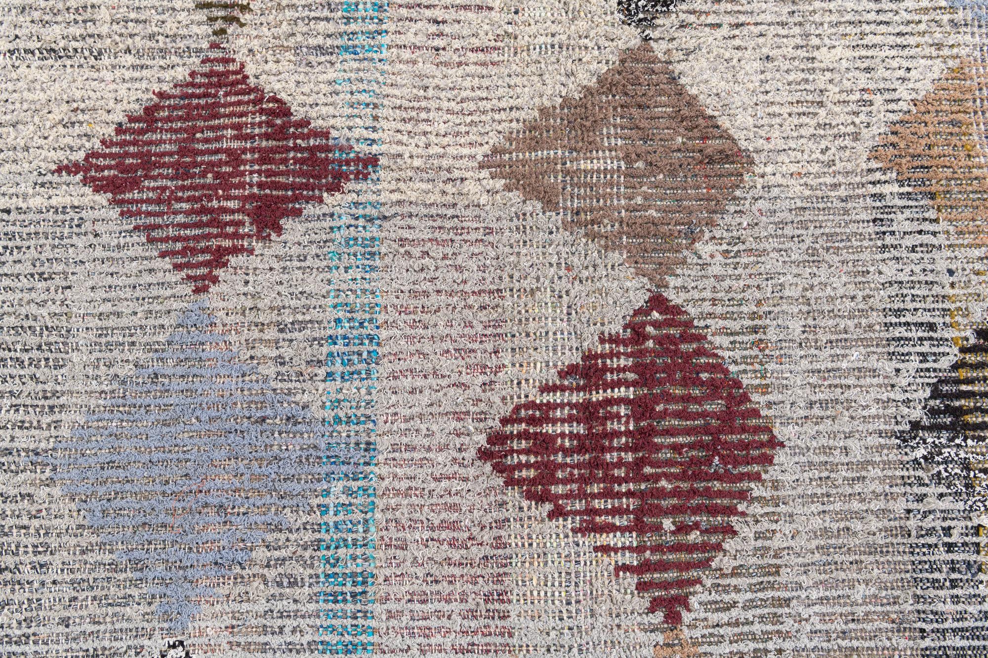 5' 2 x 7' 8 Hand Knotted Moroccan Wool Rug