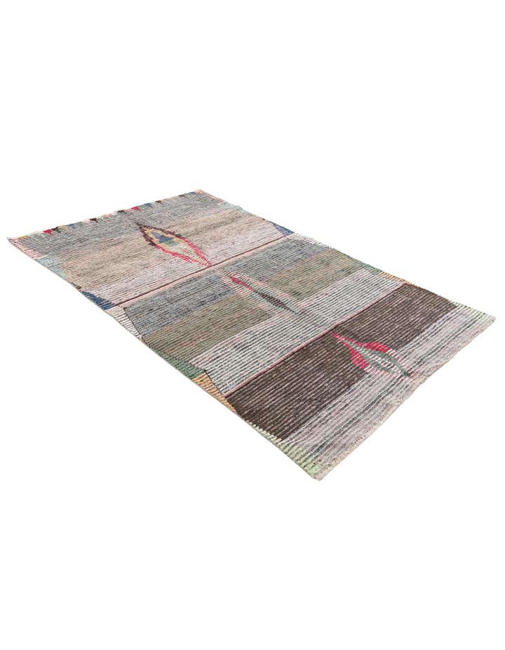 4' 10 x 7' 10 Hand Knotted Moroccan Wool Rug