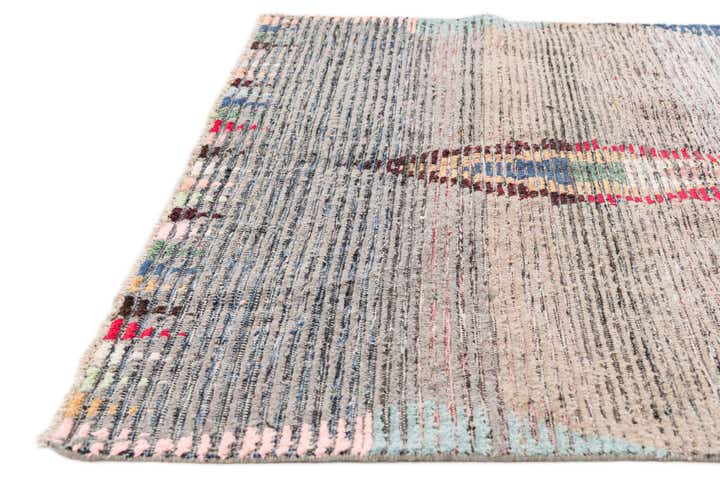 4' 10 x 7' 10 Hand Knotted Moroccan Wool Rug
