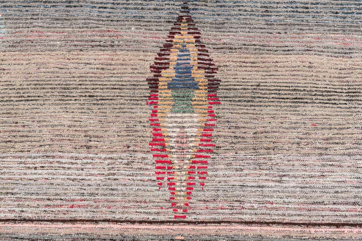 4' 10 x 7' 10 Hand Knotted Moroccan Wool Rug