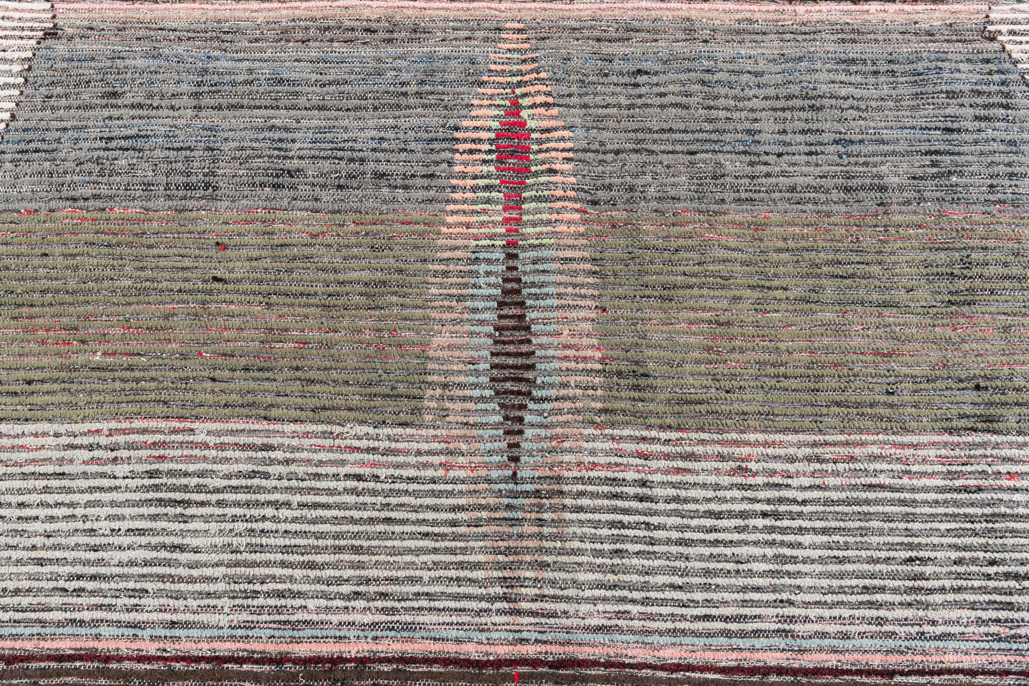 4' 10 x 7' 10 Hand Knotted Moroccan Wool Rug