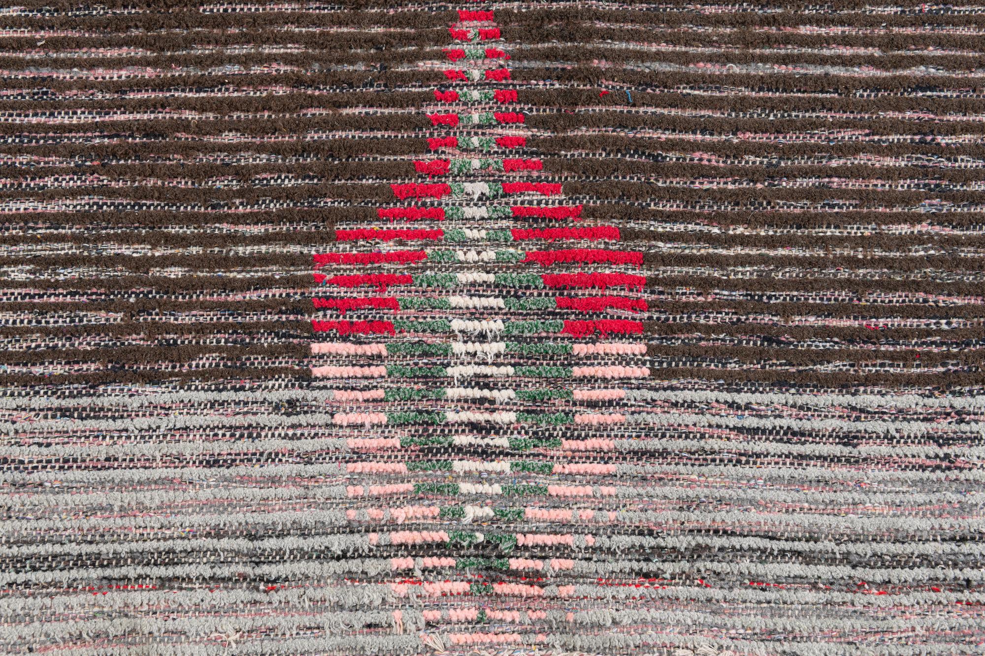 4' 10 x 7' 10 Hand Knotted Moroccan Wool Rug