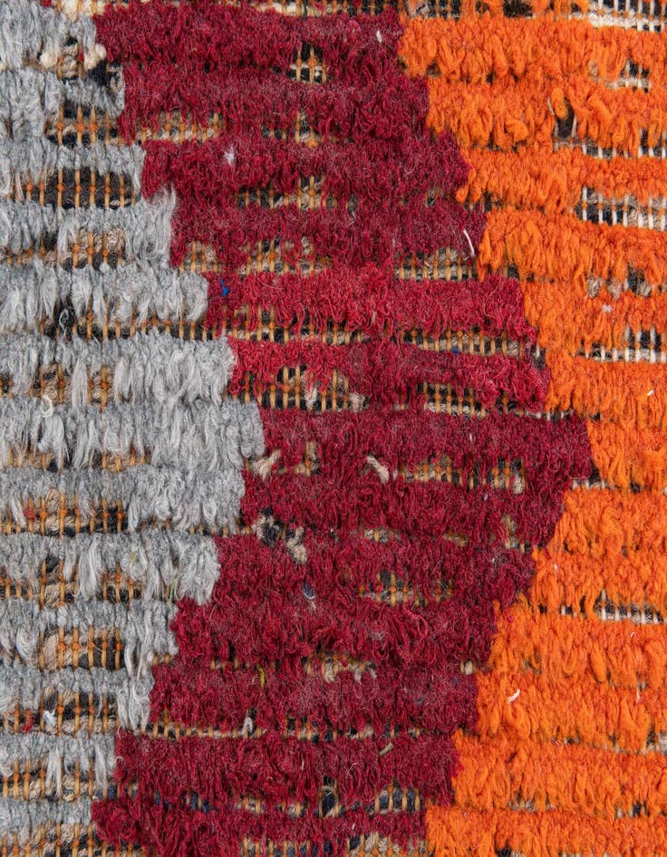 Detail image of 4' 9 x 7' 8  Hand Knotted Moroccan Wool Rug