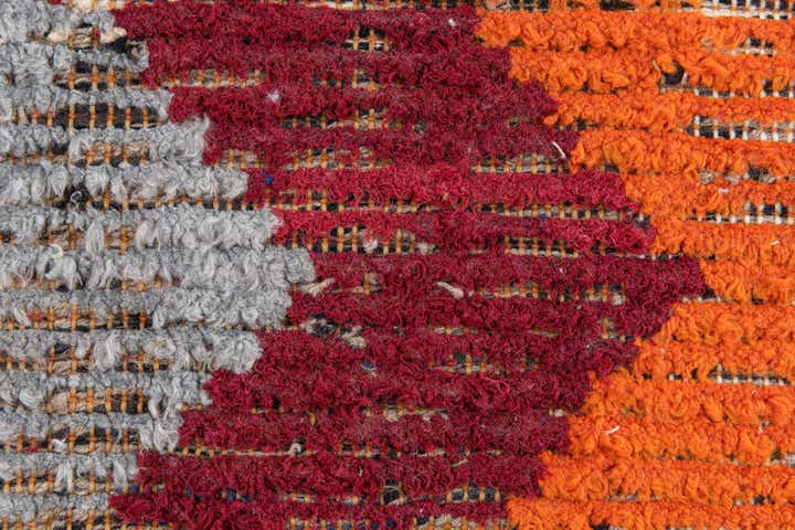 4' 9 x 7' 8 Hand Knotted Moroccan Wool Rug