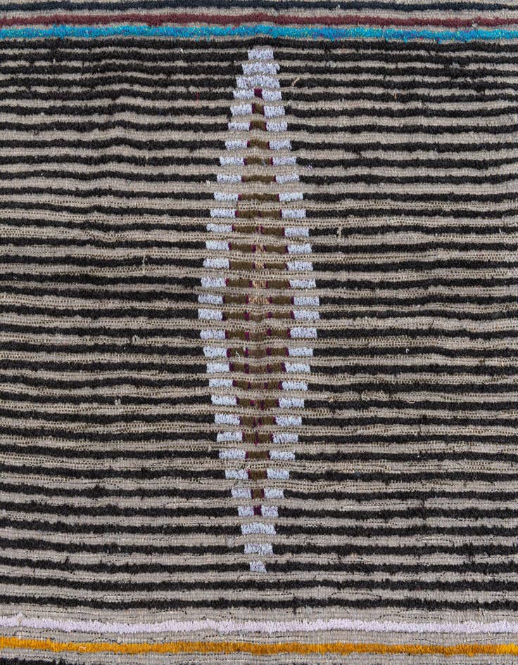 Detail image of 4' x 6' 2  Hand Knotted Moroccan Wool Rug