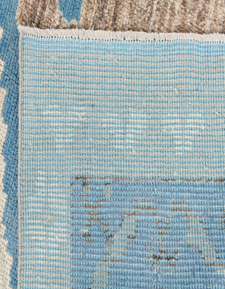 Detail image of 8' 5 x 12' 4  Hand Knotted Moroccan Wool Rug