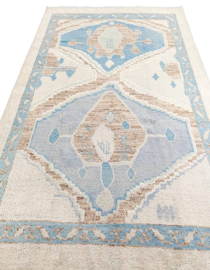 Detail image of 8' 5 x 12' 4  Hand Knotted Moroccan Wool Rug