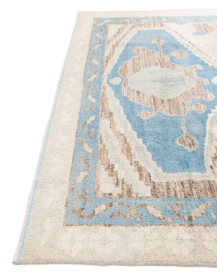 Detail image of 8' 5 x 12' 4  Hand Knotted Moroccan Wool Rug