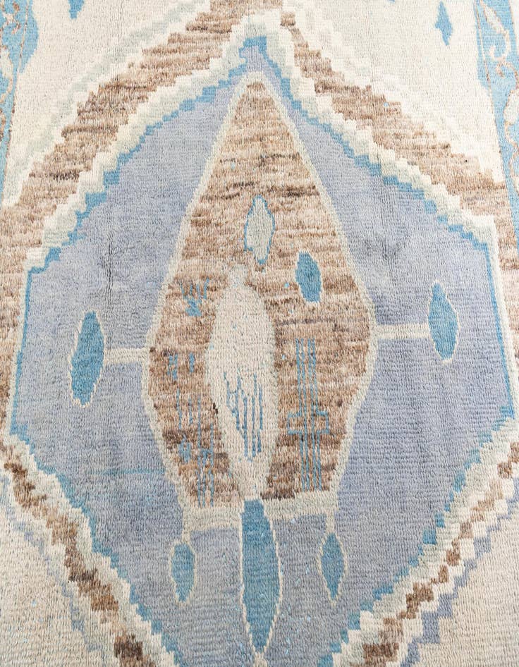 Detail image of 8' 5 x 12' 4  Hand Knotted Moroccan Wool Rug