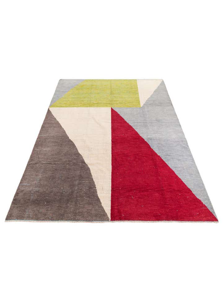 8' 9 x 12' 4 Hand Knotted Moroccan Wool Rug