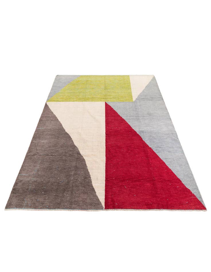 Detail image of 8' 9 x 12' 4 Hand Knotted Moroccan Wool Rug