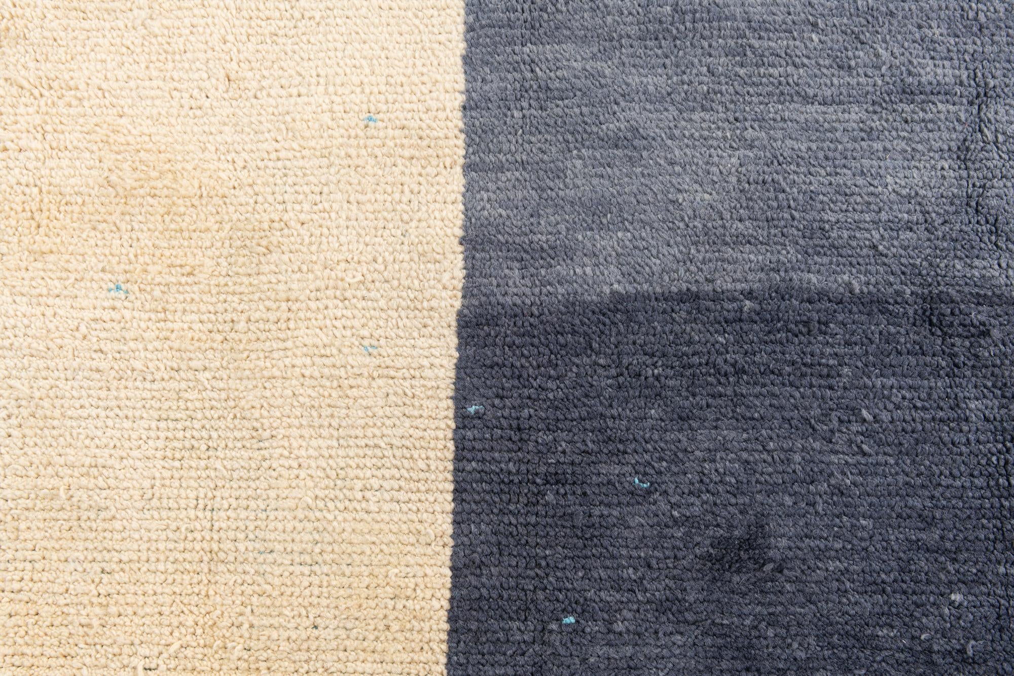 7' 5 x 10' 1 Hand Knotted Moroccan Wool Rug
