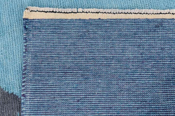 7' 5 x 10' 1 Hand Knotted Moroccan Wool Rug