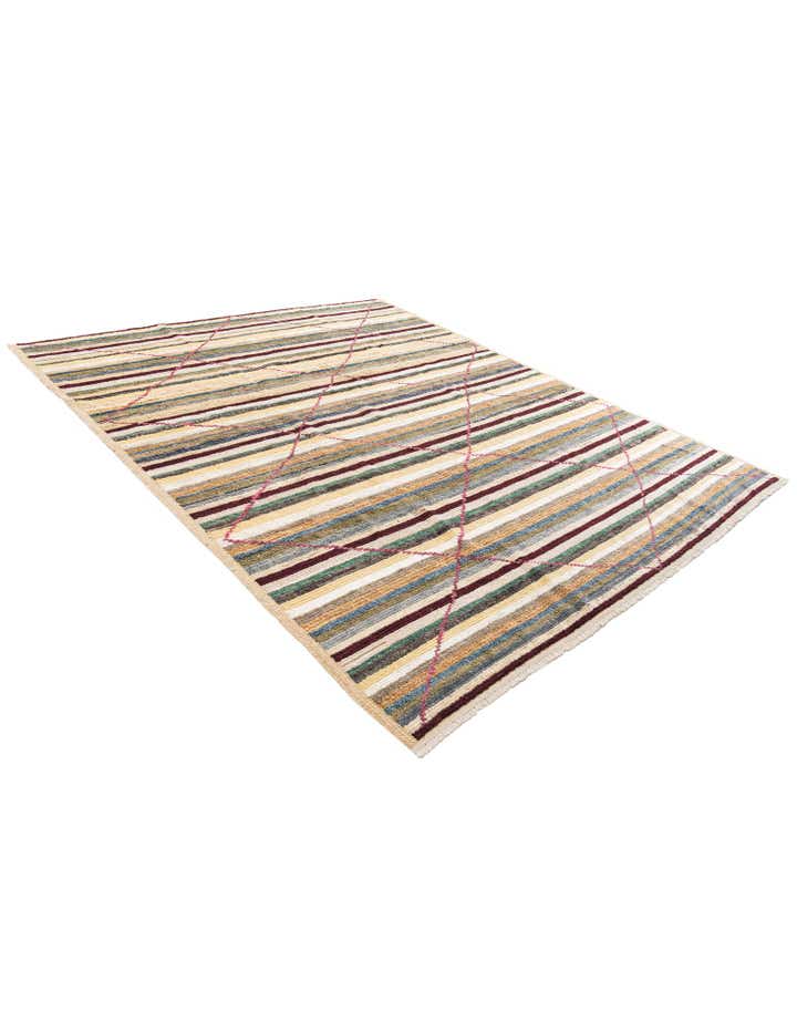 8' 6 x 10' 3 Hand Knotted Moroccan Rug