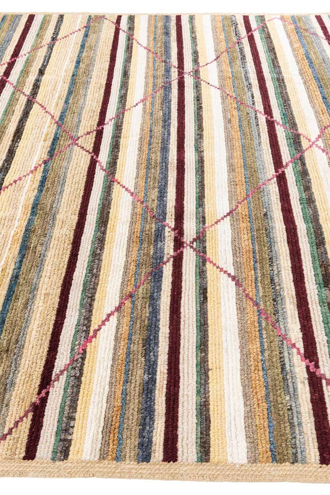 8' 6 x 10' 3 Hand Knotted Moroccan Rug