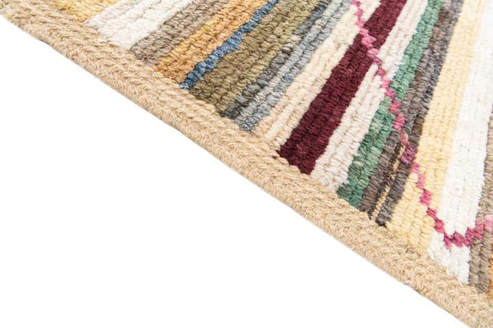 8' 6 x 10' 3 Hand Knotted Moroccan Rug