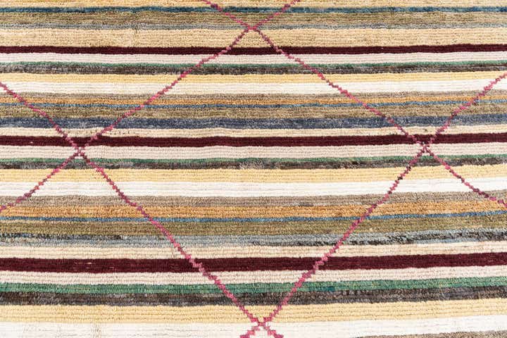 8' 6 x 10' 3 Hand Knotted Moroccan Rug