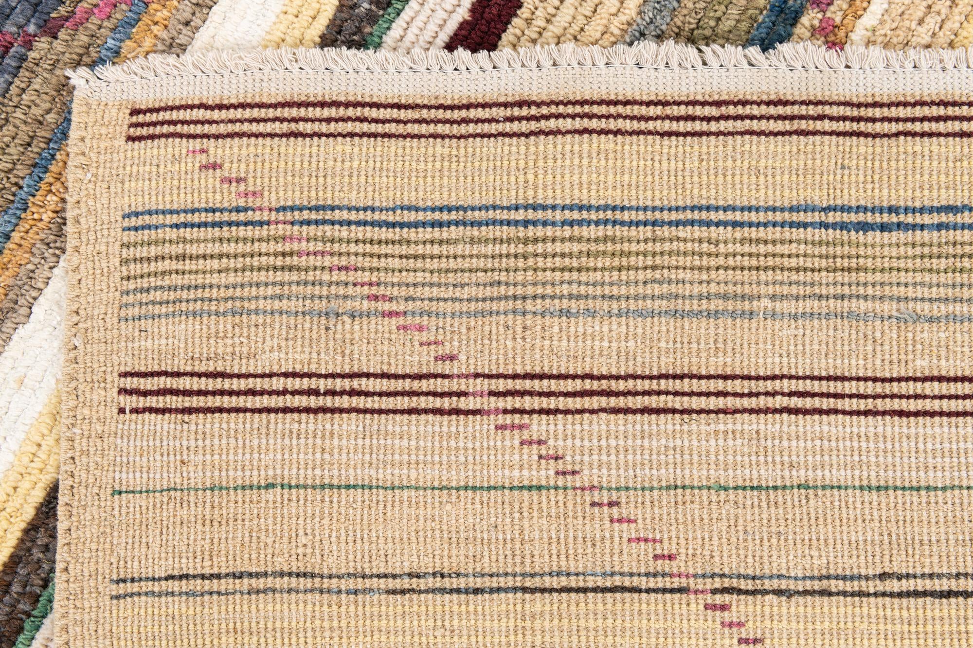 8' 6 x 10' 3 Hand Knotted Moroccan Rug