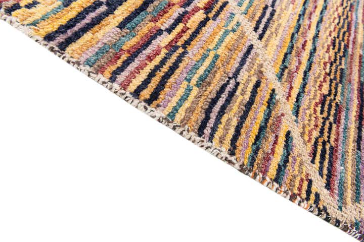 8' 3 x 10' 2 Hand Knotted Moroccan Wool Rug