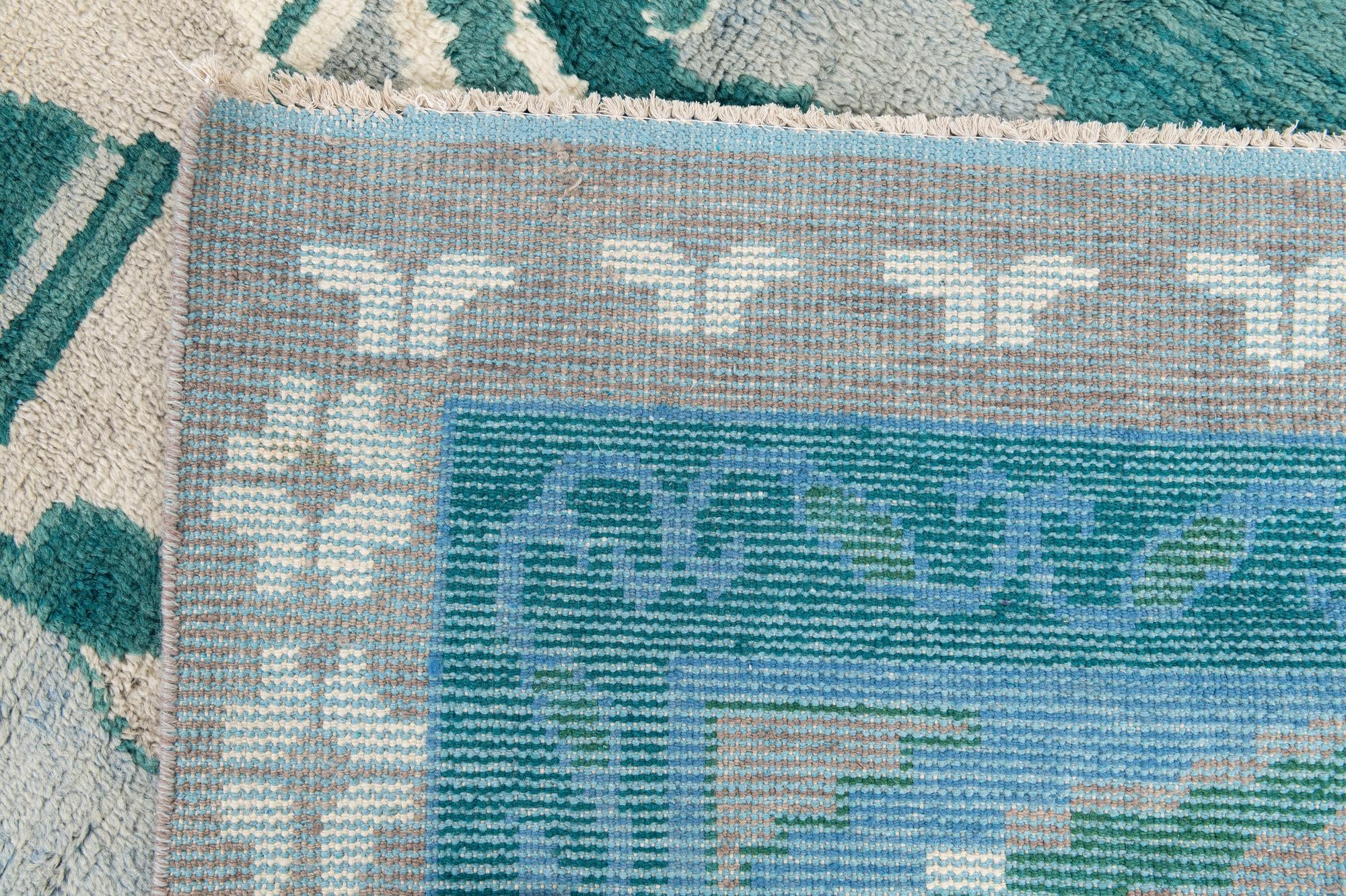 8' 6 x 12' Hand Knotted Moroccan Wool Rug