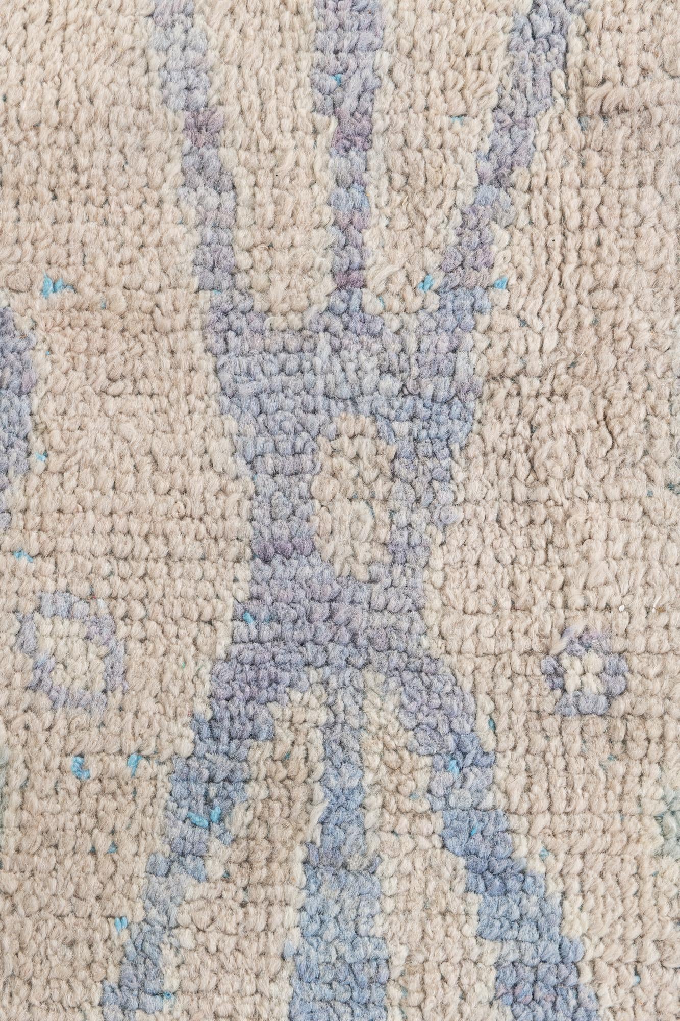 7' 7 x 10' 3 Hand Knotted Moroccan Wool Rug