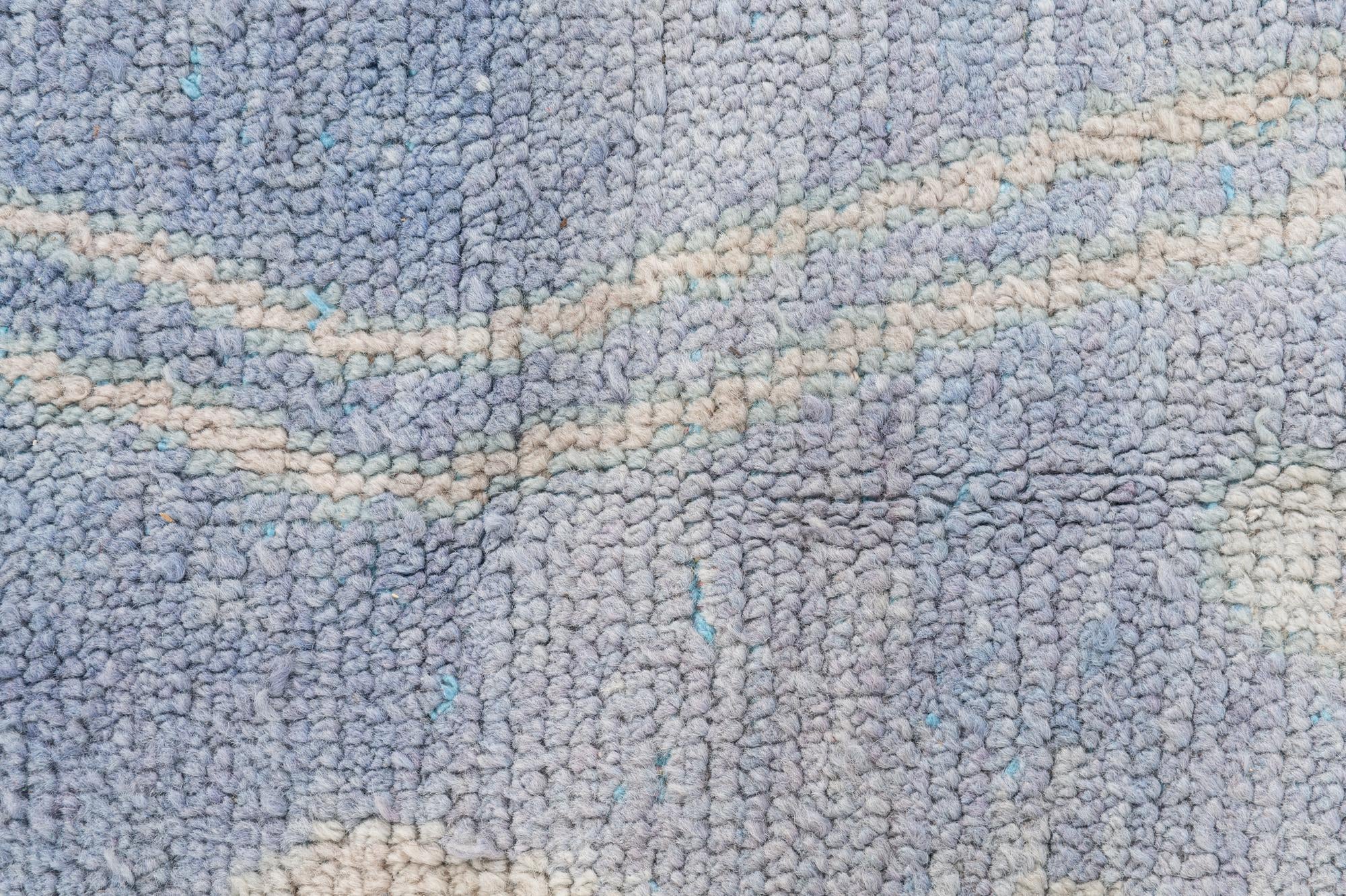 7' 7 x 10' 3 Hand Knotted Moroccan Wool Rug