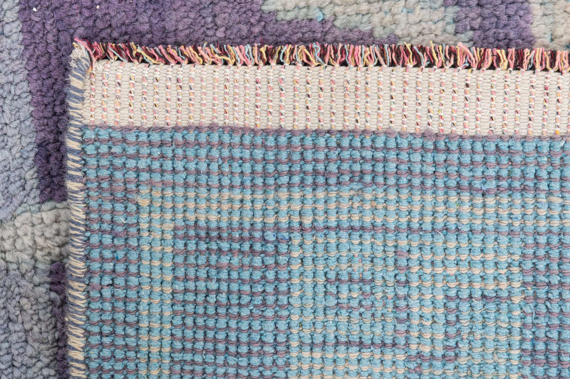 7' 7 x 10' 3 Hand Knotted Moroccan Wool Rug