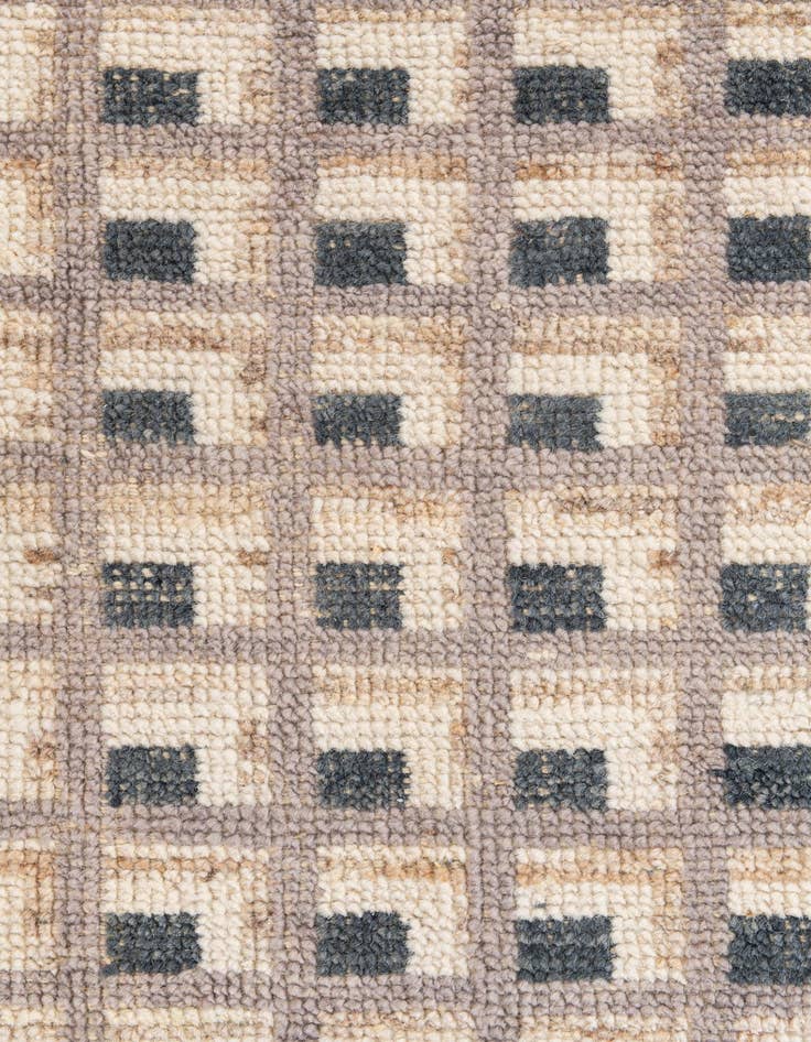 Detail image of 9' 1 x 12' 5  Hand Knotted Moroccan Wool Rug
