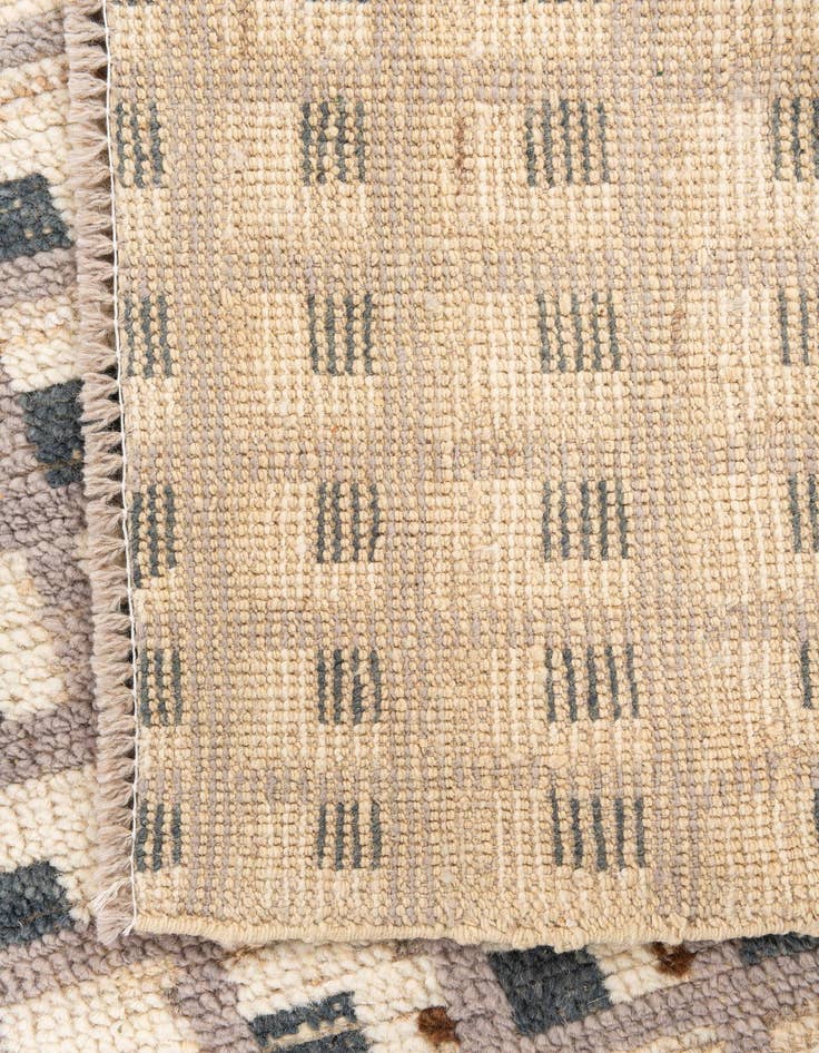 Detail image of 9' 1 x 12' 5  Hand Knotted Moroccan Wool Rug