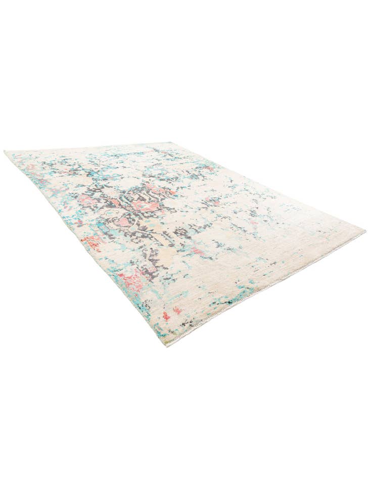 Detail image of 8' 7 x 11' 7 Hand Knotted Moroccan Wool Rug