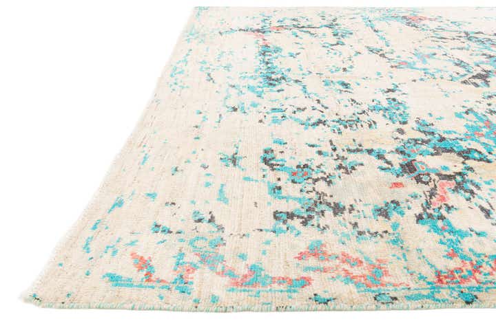 8' 7 x 11' 7 Hand Knotted Moroccan Wool Rug