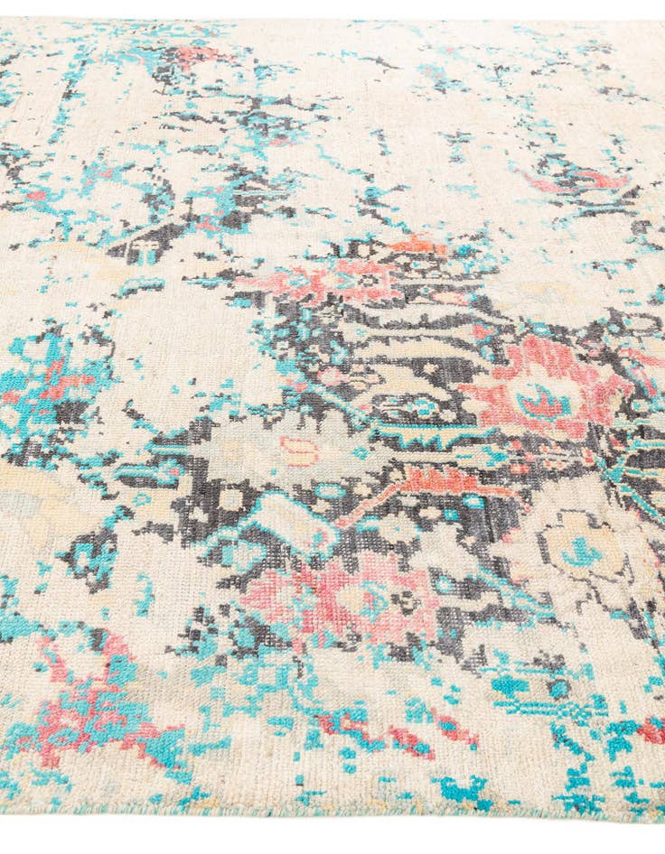 Detail image of 8' 7 x 11' 7  Hand Knotted Moroccan Wool Rug
