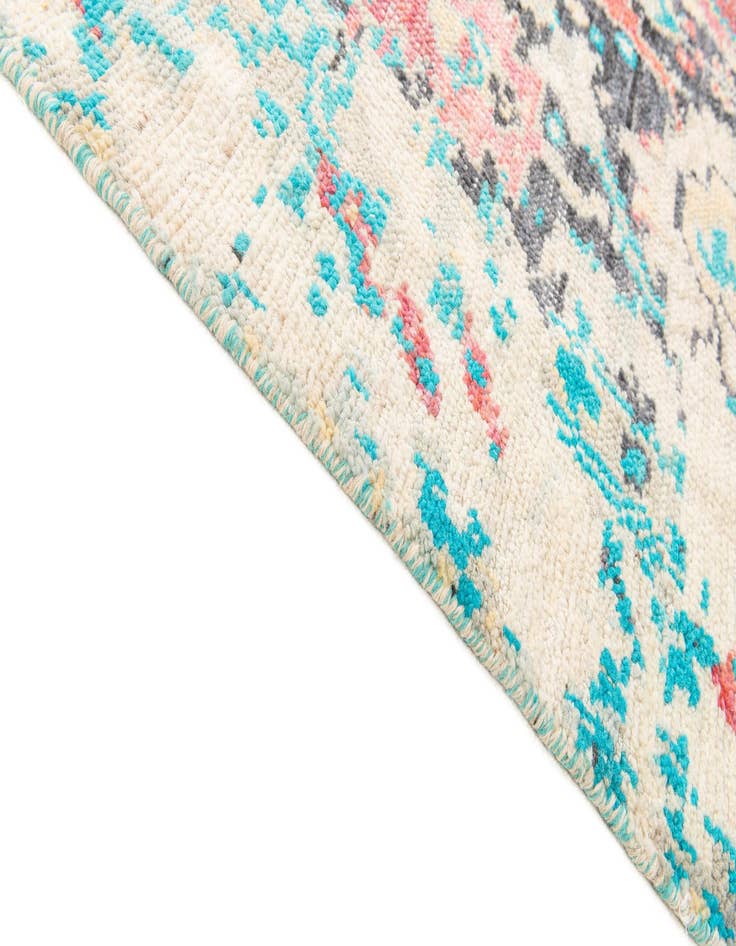 Detail image of 8' 7 x 11' 7  Hand Knotted Moroccan Wool Rug