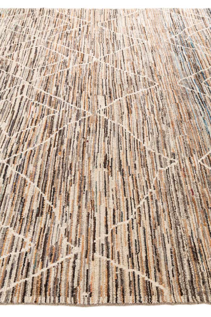 8' x 9' 9 Hand Knotted Moroccan Rug