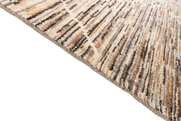 Detail image of 8' x 9' 9 Hand Knotted Moroccan Rug