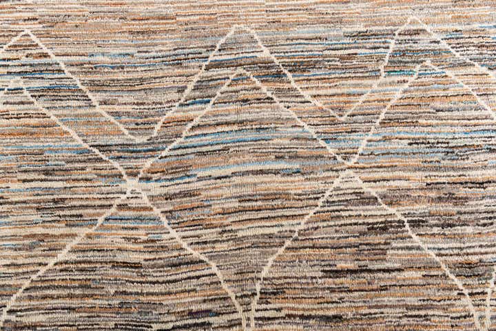 8' x 9' 9 Hand Knotted Moroccan Rug